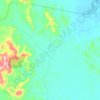 Captain Creek topographic map, elevation, terrain