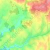 Pamplie topographic map, elevation, terrain