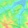 Haberfield topographic map, elevation, terrain