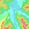 Lake Buffalo topographic map, elevation, terrain