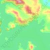 Old Adaminaby topographic map, elevation, terrain