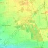 Kropp topographic map, elevation, terrain