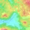 Ginasservis topographic map, elevation, terrain