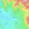 Kikuchi topographic map, elevation, terrain