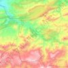 Ait Oumdis topographic map, elevation, terrain