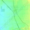 Two Wells topographic map, elevation, terrain