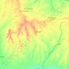 Parroquia El Socorro topographic map, elevation, terrain