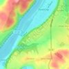 Ford Cliff topographic map, elevation, terrain
