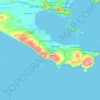 Torndirrup National Park topographic map, elevation, terrain