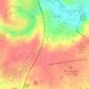Mount Bures topographic map, elevation, terrain