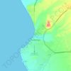 Pacasmayo topographic map, elevation, terrain