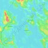 Kallavesi topographic map, elevation, terrain