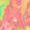 Gooandra topographic map, elevation, terrain