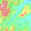 Cudgewa topographic map, elevation, terrain