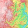 Kanangra-Boyd National Park topographic map, elevation, terrain
