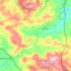 Brecknock Township topographic map, elevation, terrain