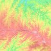 Guaraniaçu topographic map, elevation, terrain