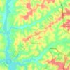 Tarumã-Açú topographic map, elevation, terrain