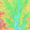 Balsareny topographic map, elevation, terrain