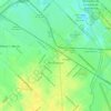 Hurlingham topographic map, elevation, terrain
