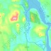 Prospect topographic map, elevation, terrain