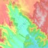 Araluen topographic map, elevation, terrain