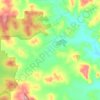 Talbot West topographic map, elevation, terrain
