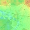 Lavoriškės topographic map, elevation, terrain