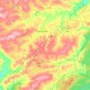 Thorpdale topographic map, elevation, terrain