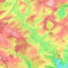 Gillenfeld topographic map, elevation, terrain
