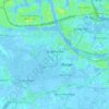 Spijkenisse topographic map, elevation, terrain