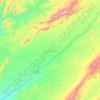Qalat topographic map, elevation, terrain