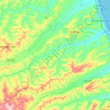Ete Vivo topographic map, elevation, terrain