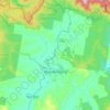 Woodenbong topographic map, elevation, terrain