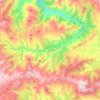 Encinedo topographic map, elevation, terrain