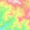 Chalaco topographic map, elevation, terrain