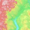 Saint-Urbain topographic map, elevation, terrain