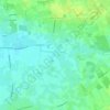 Bekegem topographic map, elevation, terrain