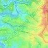 Lane Cove North topographic map, elevation, terrain