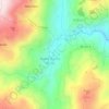 Basto (Santa Tecla) topographic map, elevation, terrain