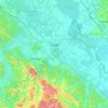 Grad Sisak topographic map, elevation, terrain