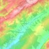 Buissonville topographic map, elevation, terrain