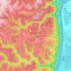 Yellow Rock topographic map, elevation, terrain