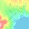 Lake Almanor Peninsula topographic map, elevation, terrain