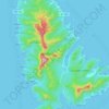 Taputapuatea topographic map, elevation, terrain