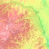 Daxing'anling Prefecture topographic map, elevation, terrain