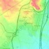 Parla topographic map, elevation, terrain