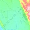 Beermullah topographic map, elevation, terrain