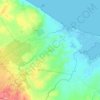 El Alaya topographic map, elevation, terrain