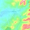 Killarney topographic map, elevation, terrain
